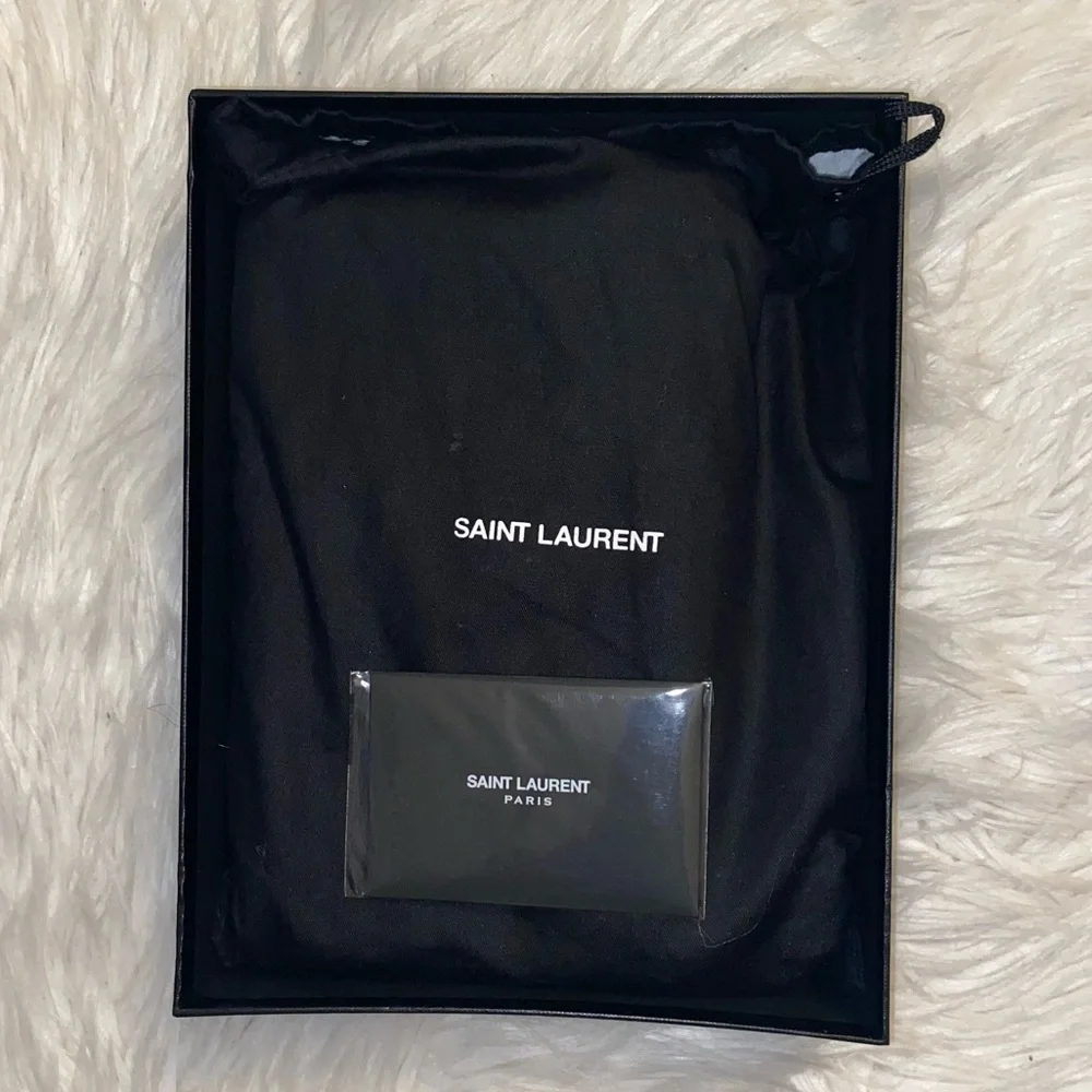 YSL Saint Laurent Monogram Chain Wallet - Picture 8 of 9